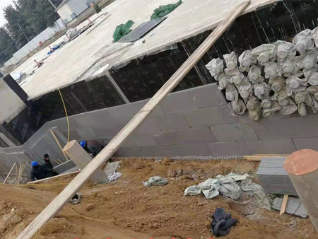 扬州防水墙护板工程案例